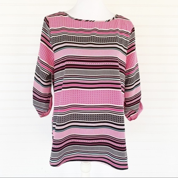 Croft & Barrow Dressy blouse Size Medium - Picture 2 of 9